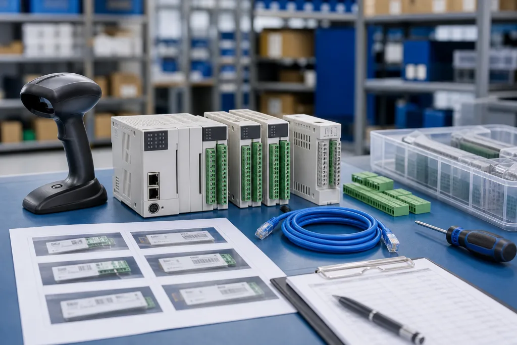 FUXA SCADA HMI monitoring spare parts 2026