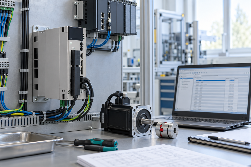 Yaskawa SGDV spare parts 2026 servo parameter recovery illustration