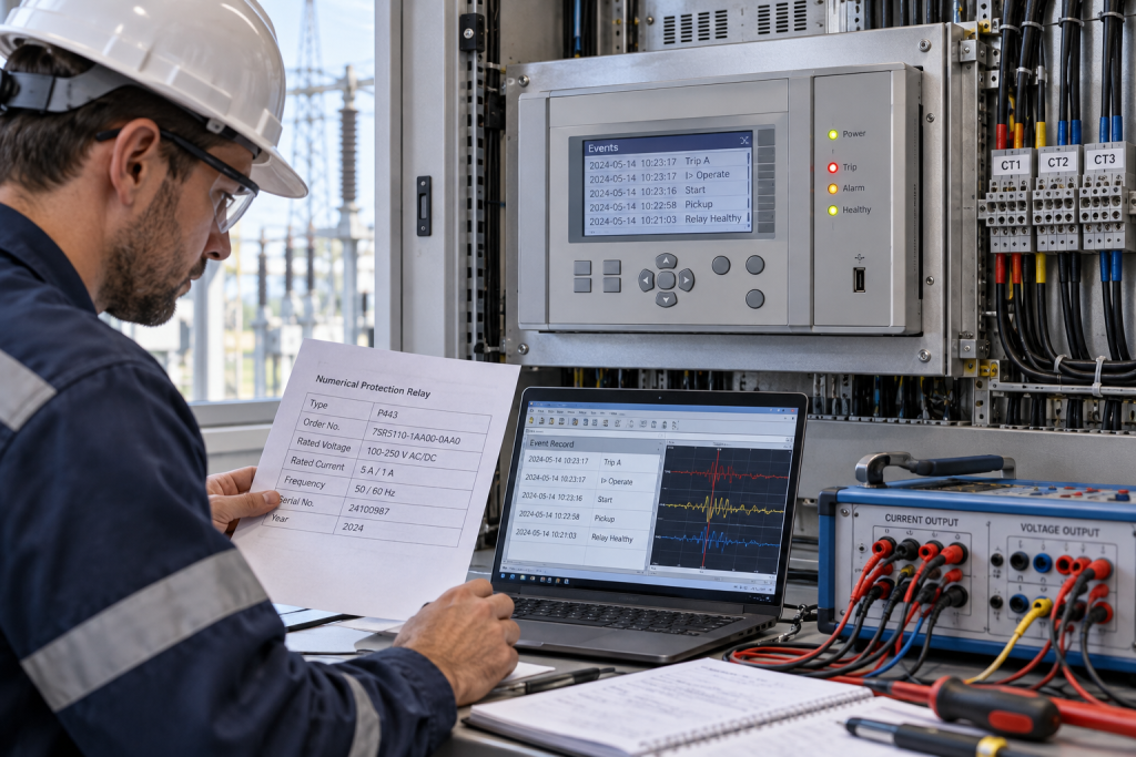 MiCOM protection relay and trip circuit test equipment spare parts 2026
