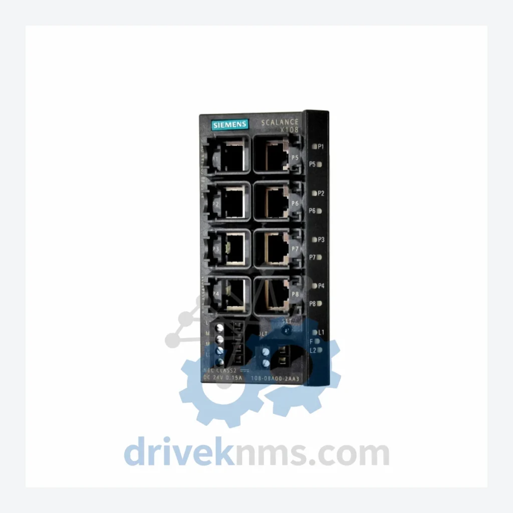 Siemens 6GK5108-0BA00-2AA3 Industrial Ethernet Switch – Obsolete SCALANCE X-100 Spare Part