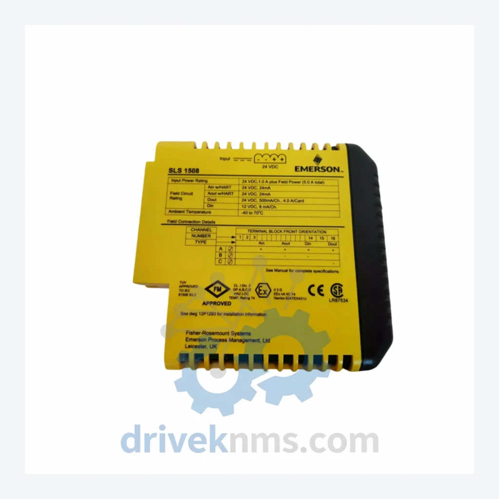 Emerson DeltaV SLS1508 Modules: KJ2201X1-BA1 12P3162X162 SLS1508
