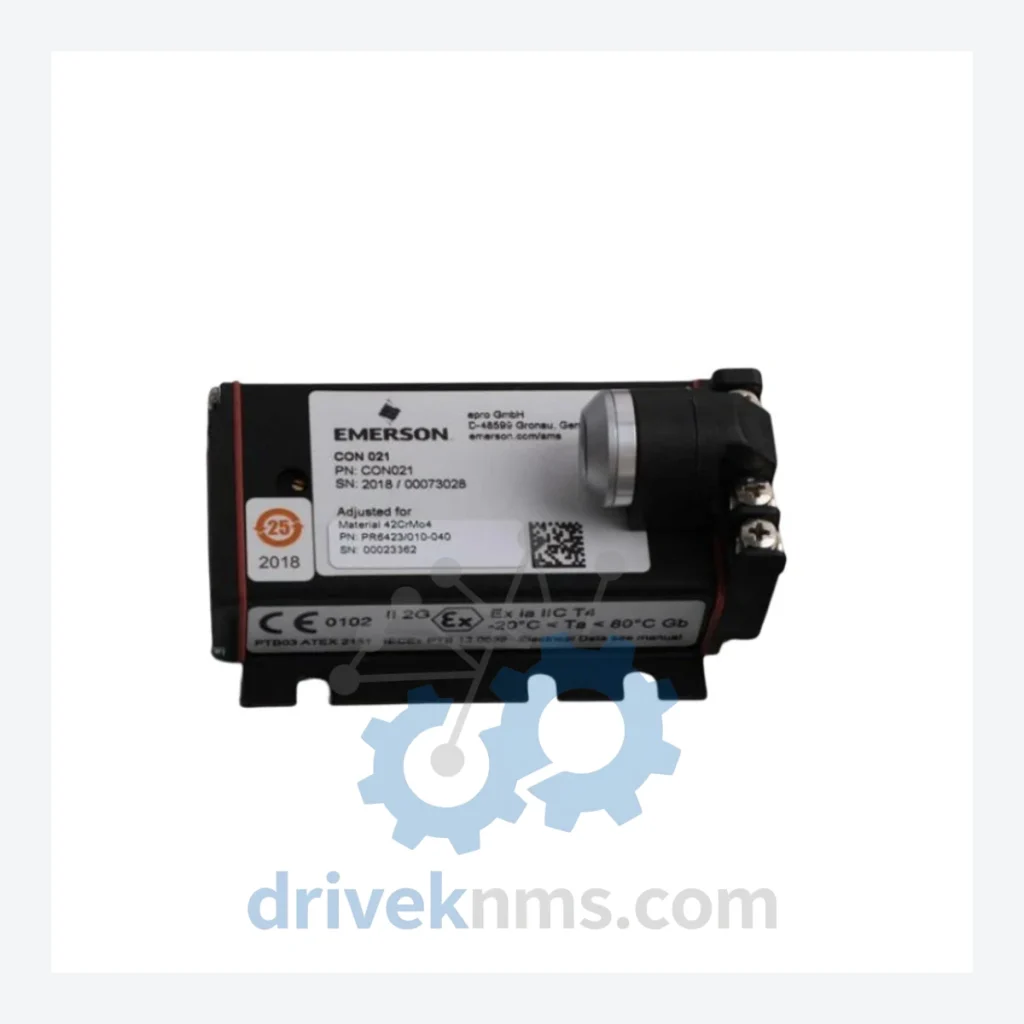 Emerson A6110 Axis Relative Vibration Monitoring Module – Bently Nevada Series
