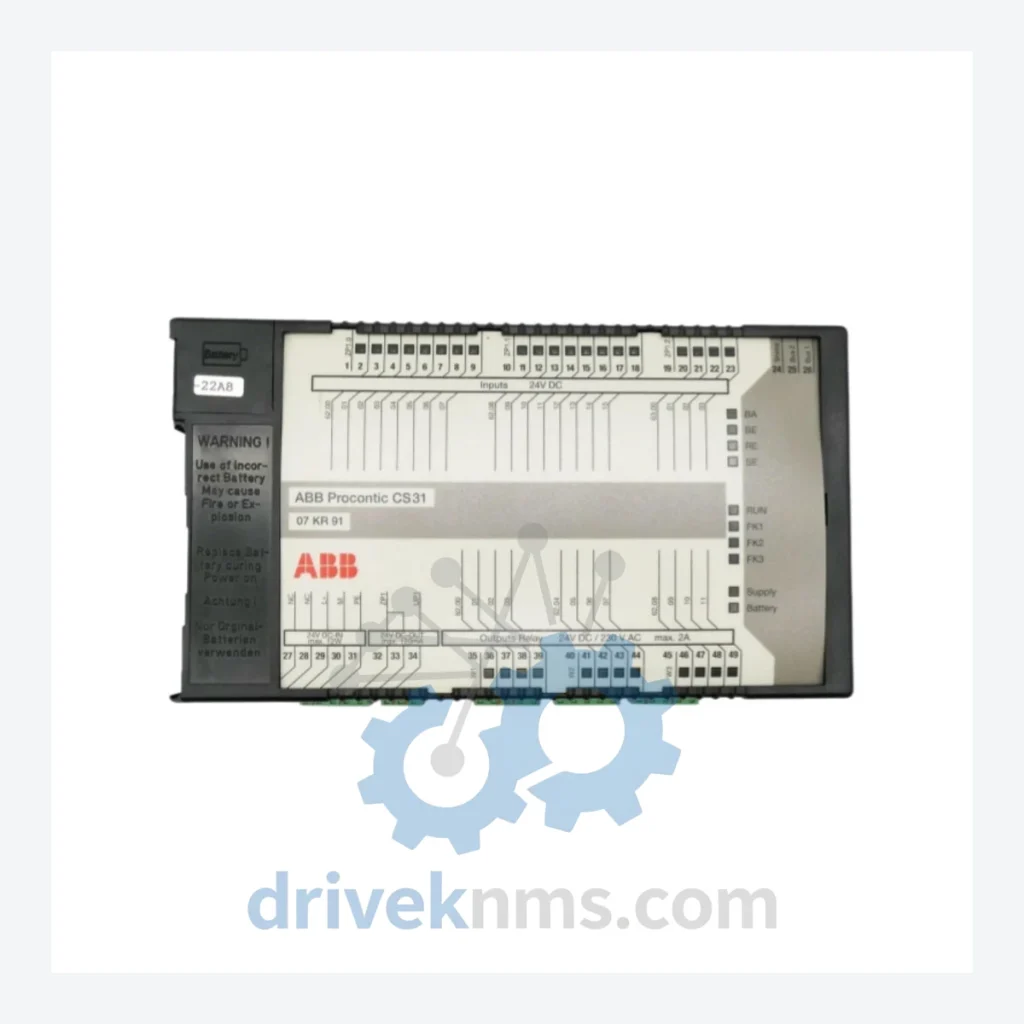 ABB 07KR91 GJR5250000R0252 Extensible Central Unit – AC500 Series