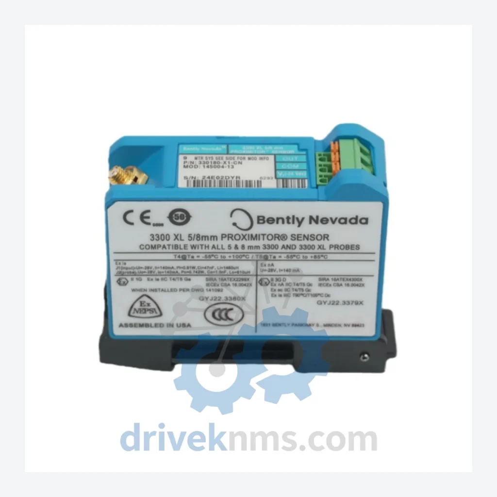 Bently Nevada 330180-X1-CN Proximitor Sensor – Obsolete 3300 Series Spare Part