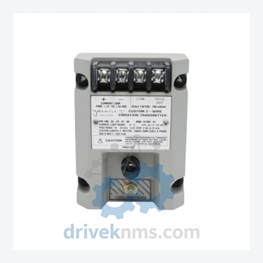 Bently Nevada 990-05-XX-01-05 Vibration Transmitter – Obsolete 990 Series Spare Part