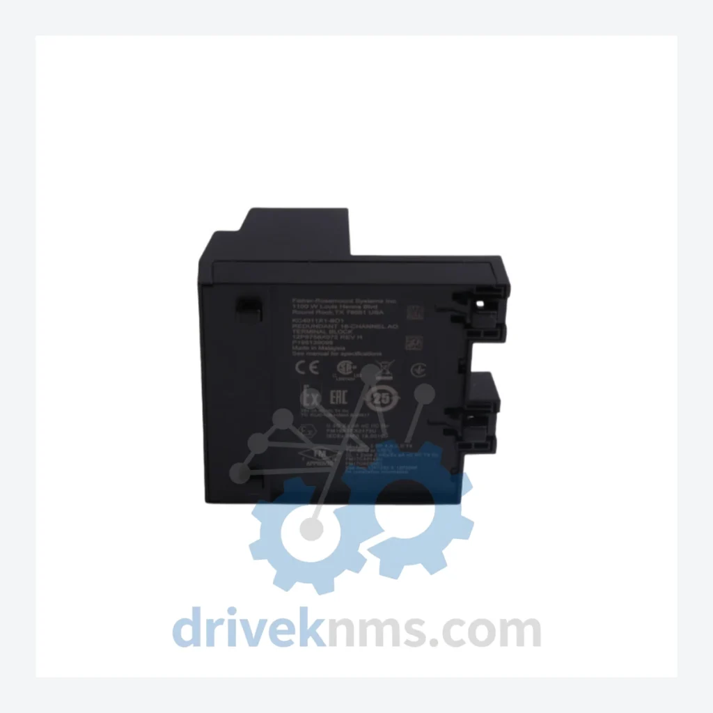 Emerson KC4011X1 Terminal Block Modules: KC4011X1-BD1 12P6758X072