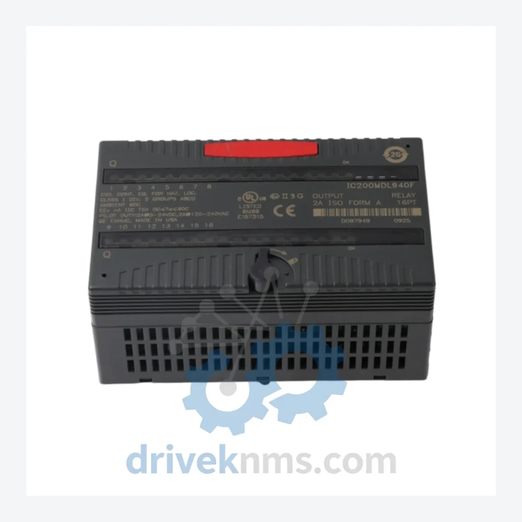 GE IC200MDL940F Relay Output Module – VersaMax Nano/Micro Series