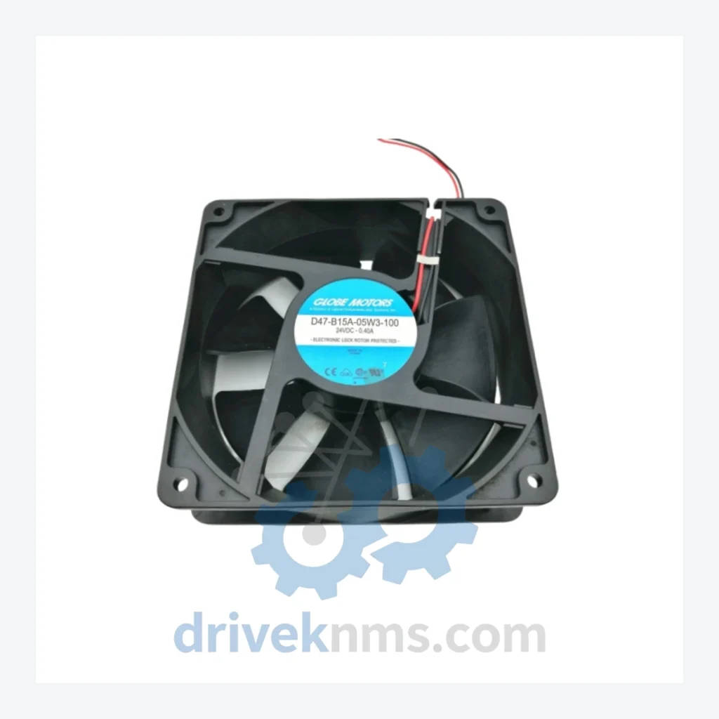 Globe Motors D47-B15A-05W3-100 Cooling Fan – Obsolete D47 Series Spare Part