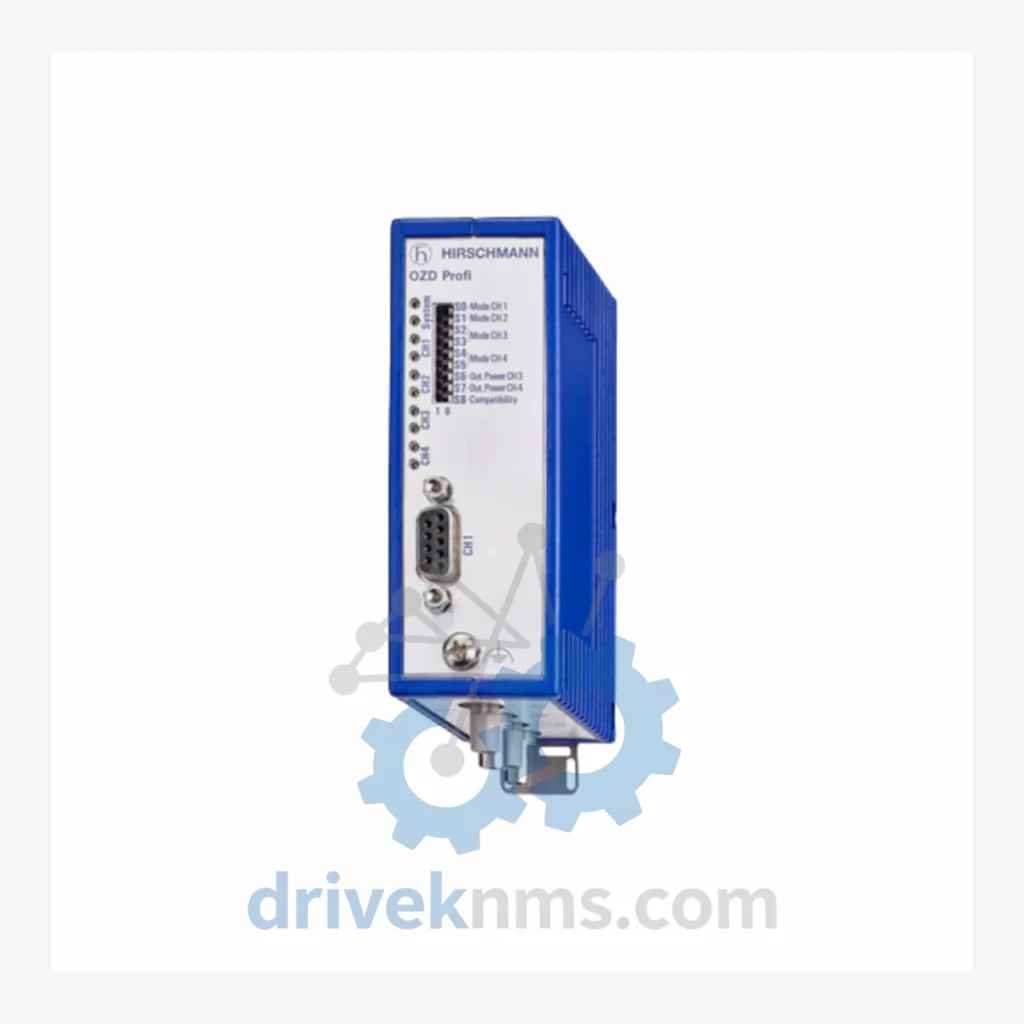 Hirschmann OZDPROFI12MG12 Fiber Optic PROFIBUS Module – OZD Series