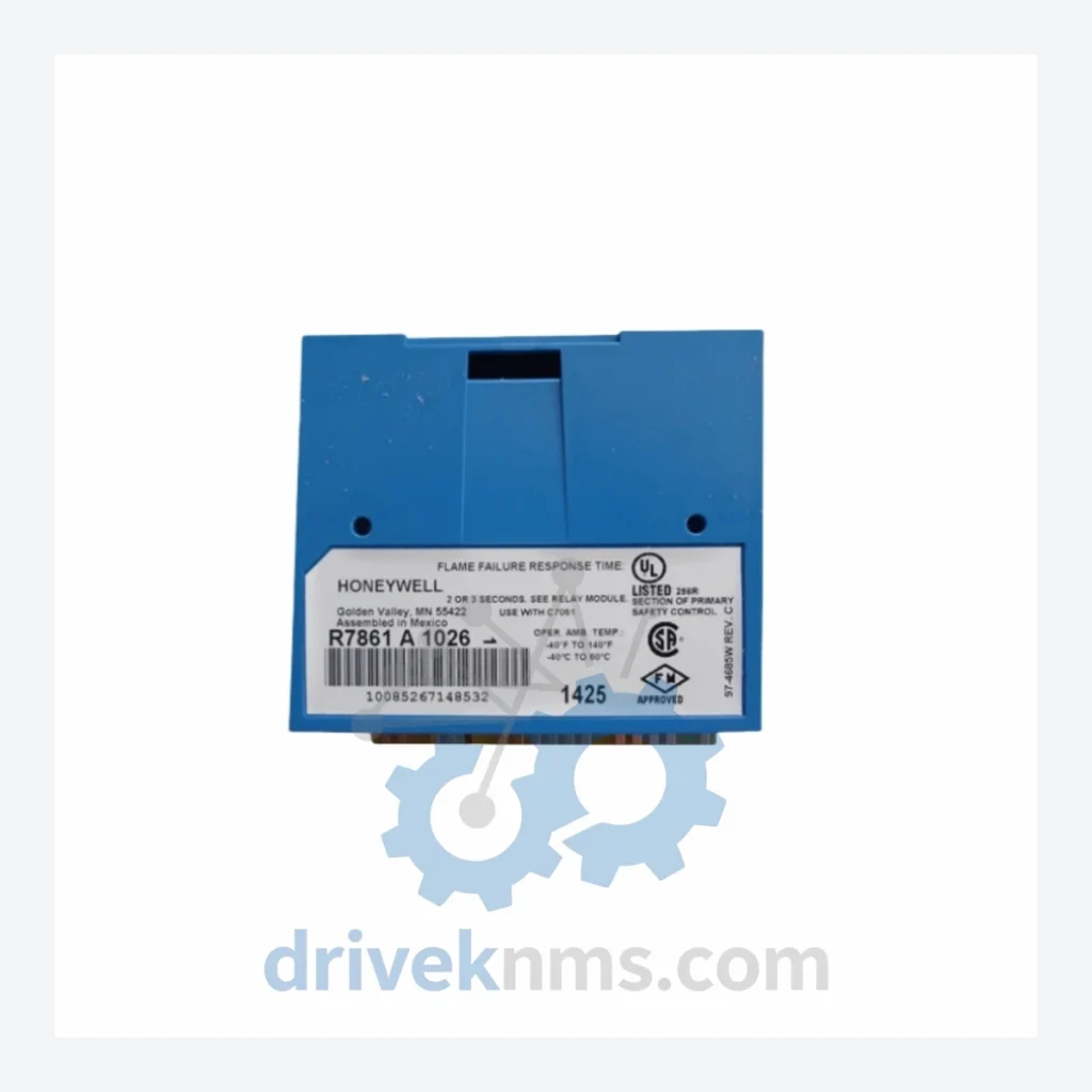 Honeywell R7861A1026 Ultraviolet Flame Amplifier – Obsolete RM7800 Series Spare Part