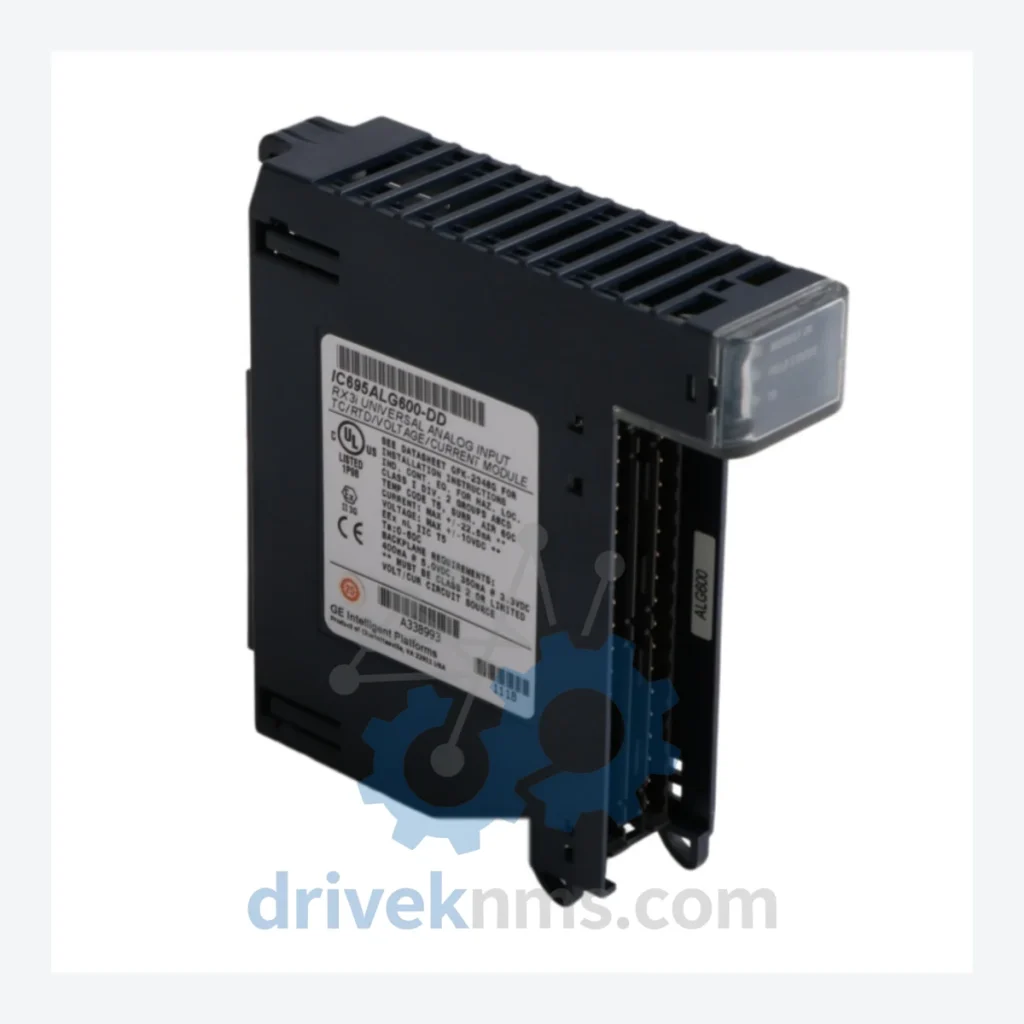 GE IC695ALG600-DD Universal Analog Input Module – RX3i Series