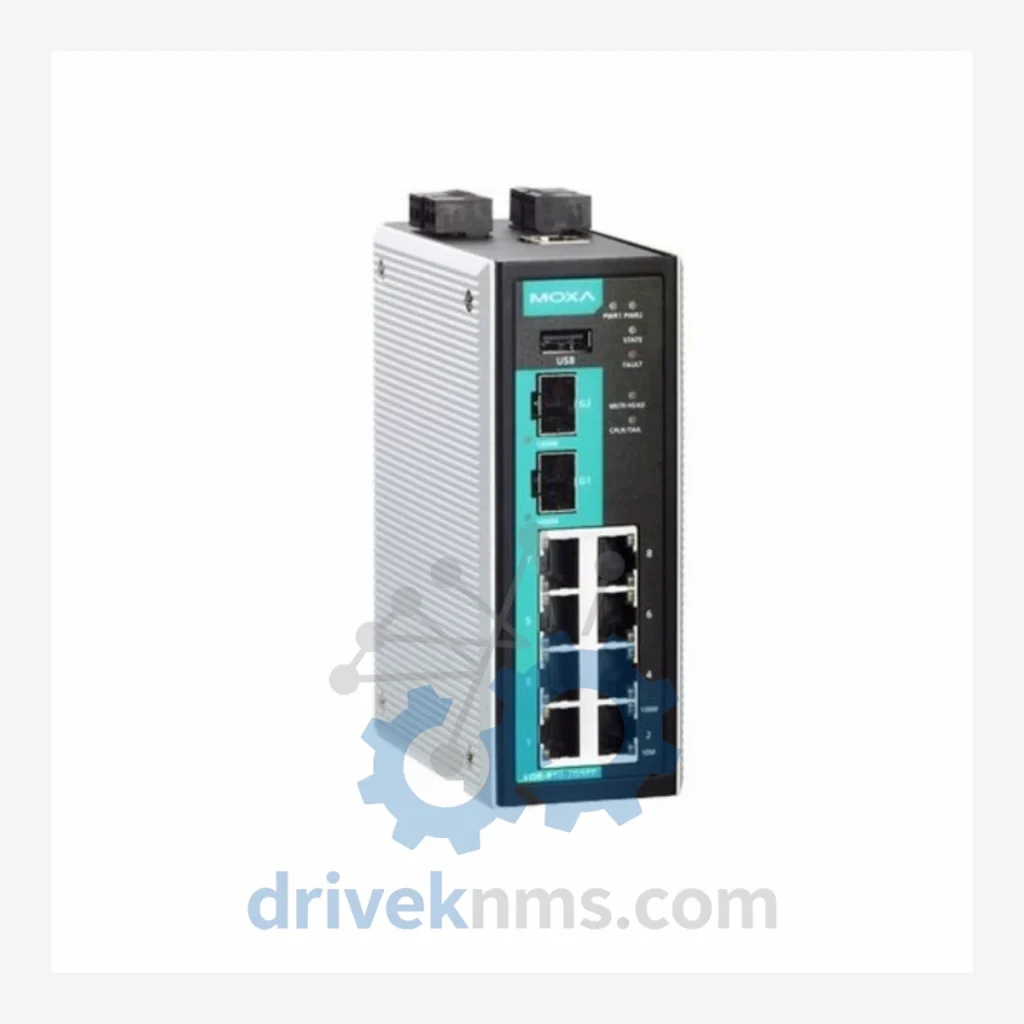 MOXA EDR-810-2GSFP-T Industrial Secure Router – Series EDR-810
