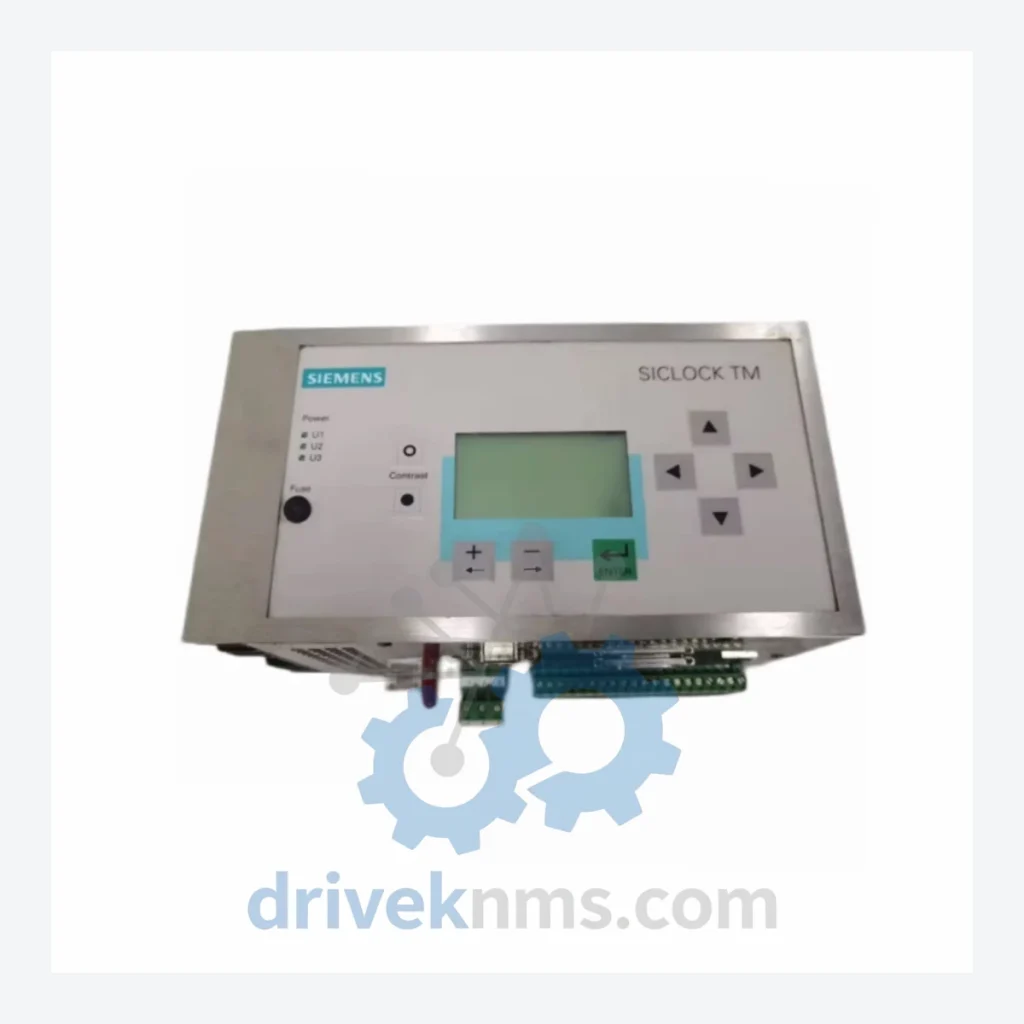 Siemens 2XV9450-1AR23 E10433-E9600-H110 Central Clock Module – SICLOCK TM Plant