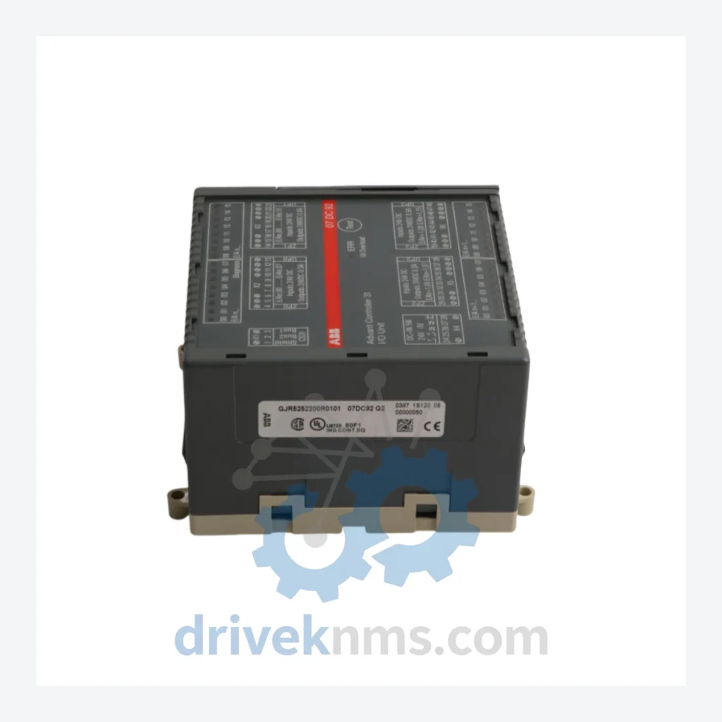 ABB 07DC92 GJR5252200R0101 Configurable Digital I/O Module – Obsolete Advant Series Spare Part