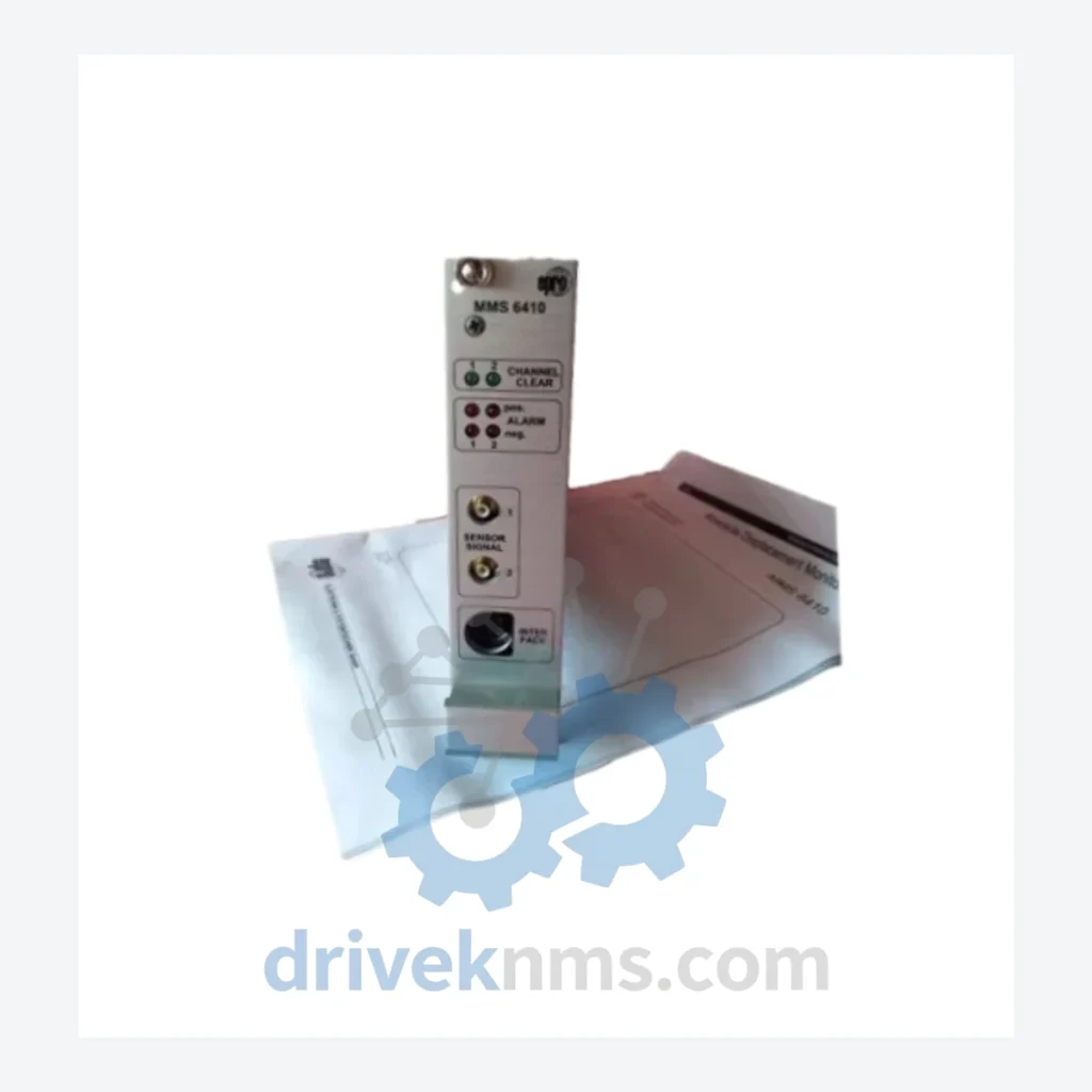 EMERSON MMS6410 Dual Channel Measuring Amplifier – Bently Nevada Series