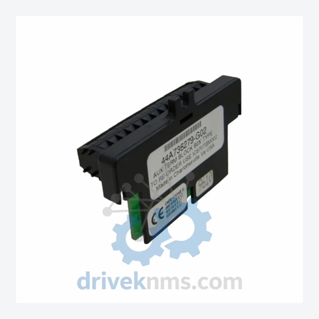 GE IC670TBM002C Terminal Block – Obsolete Field Control Spare Part