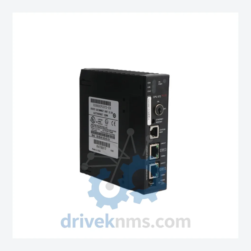GE IC693CPU372 CPU Module with Ethernet – Obsolete Series 90-30 Spare Part