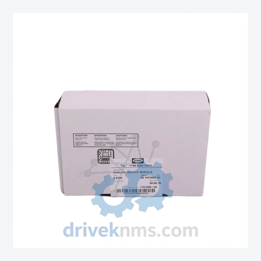 HIMA F-Series Modules: F6705 2-Fold Analog Output Module —
