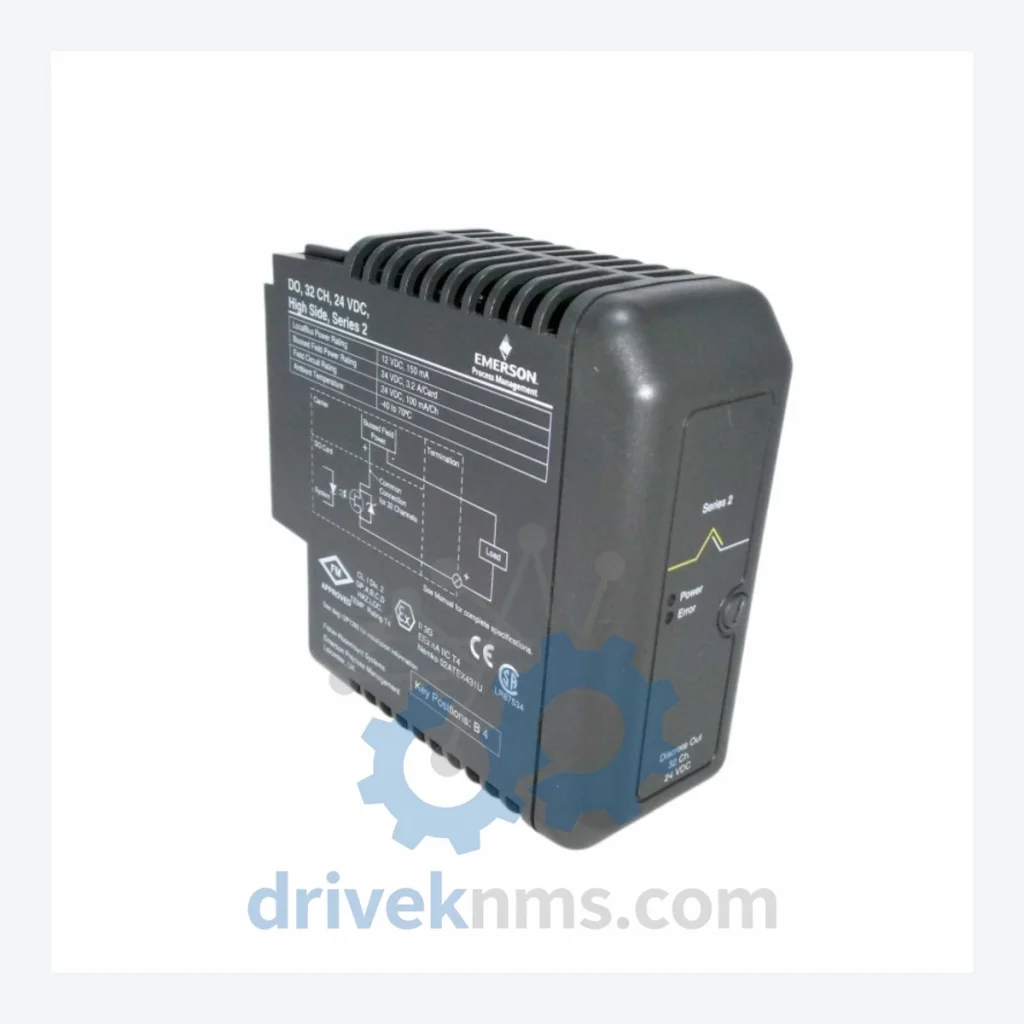 Emerson KJ3204X1-BA1 Discrete Output Module – Obsolete DeltaV Spare Part