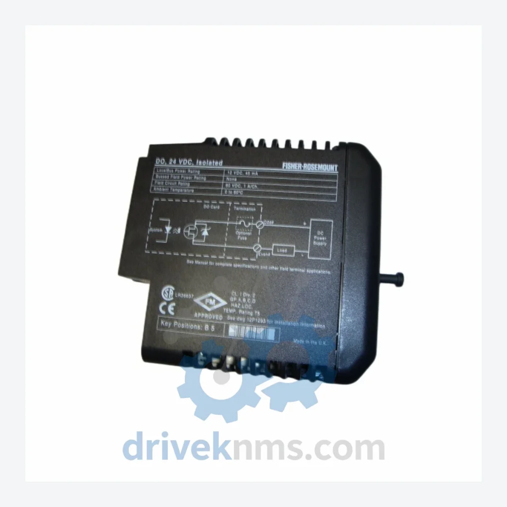 Emerson KJ3001X1-BG1 12P0557X122 Digital Output Module – Obsolete DeltaV Spare Part