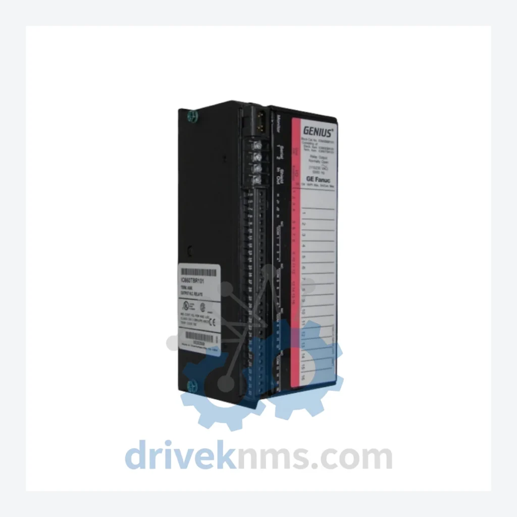 GE IC660 Genius I/O Modules: IC660BBR101 Relay Output Block