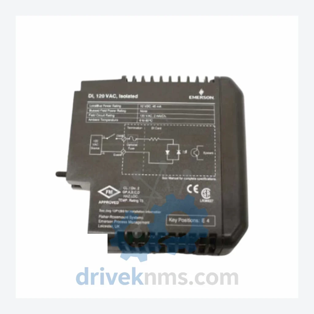 Emerson KJ3001X1-BC1 12P0551X132 Analog Input Module – Obsolete DeltaV Series 1 Spare Part