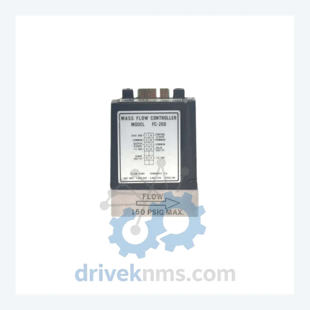 Millipore FC-260 RSD126213 641182W 0100-11000 Mass Flow Controller – Semiconductor & Gas Control