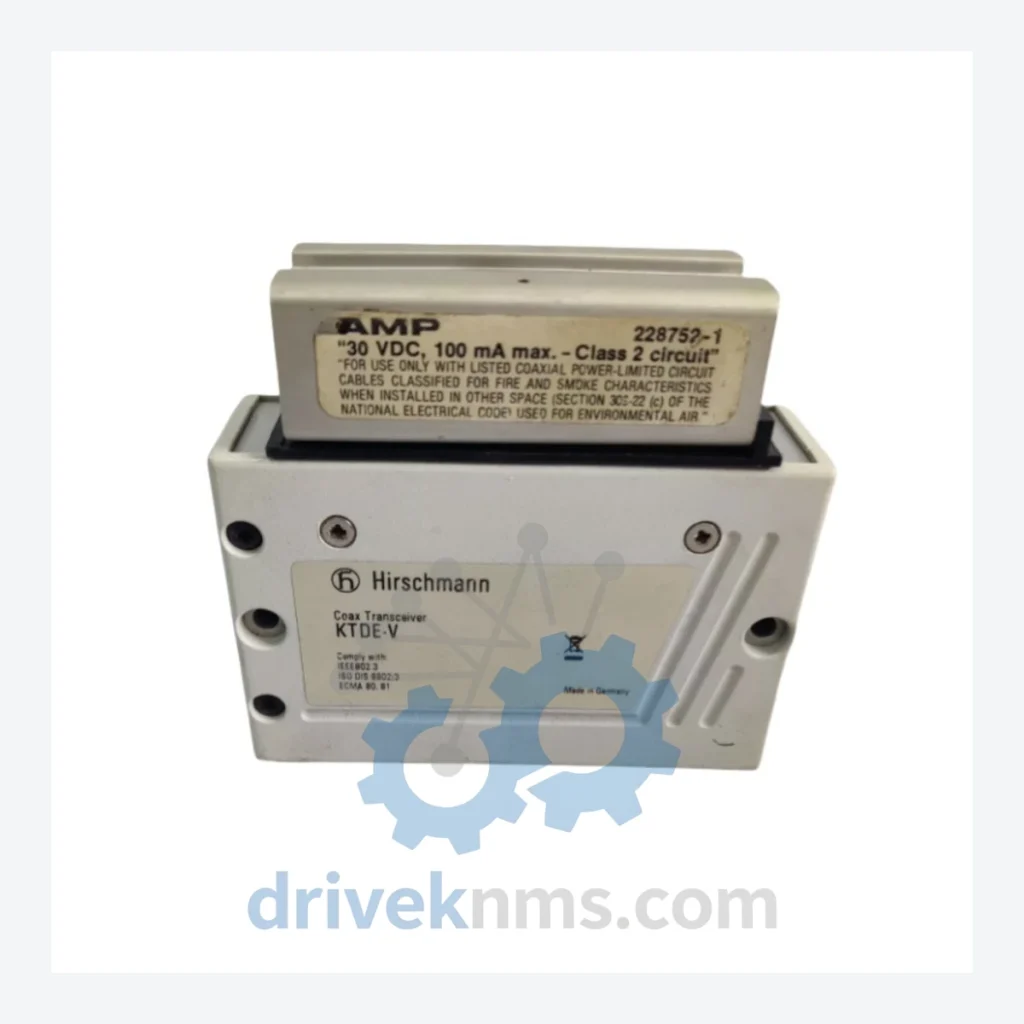 HIRSCHMANN KTDE-V 943258-001 Coax Transceiver Module – Industrial Spares