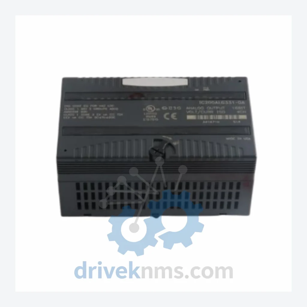 GE Fanuc VersaMax IC200ALG331-GD: Analog Input Module