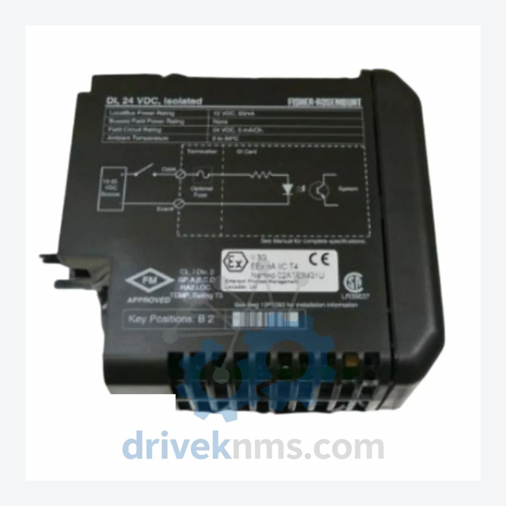 Emerson KJ3001X1-BA1 1290549X152 Input Module – DeltaV Series