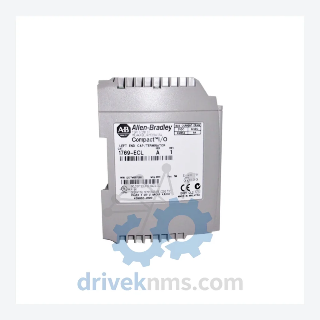Allen-Bradley 1769-ECL CompactLogix Bus Terminator – Left End Cap