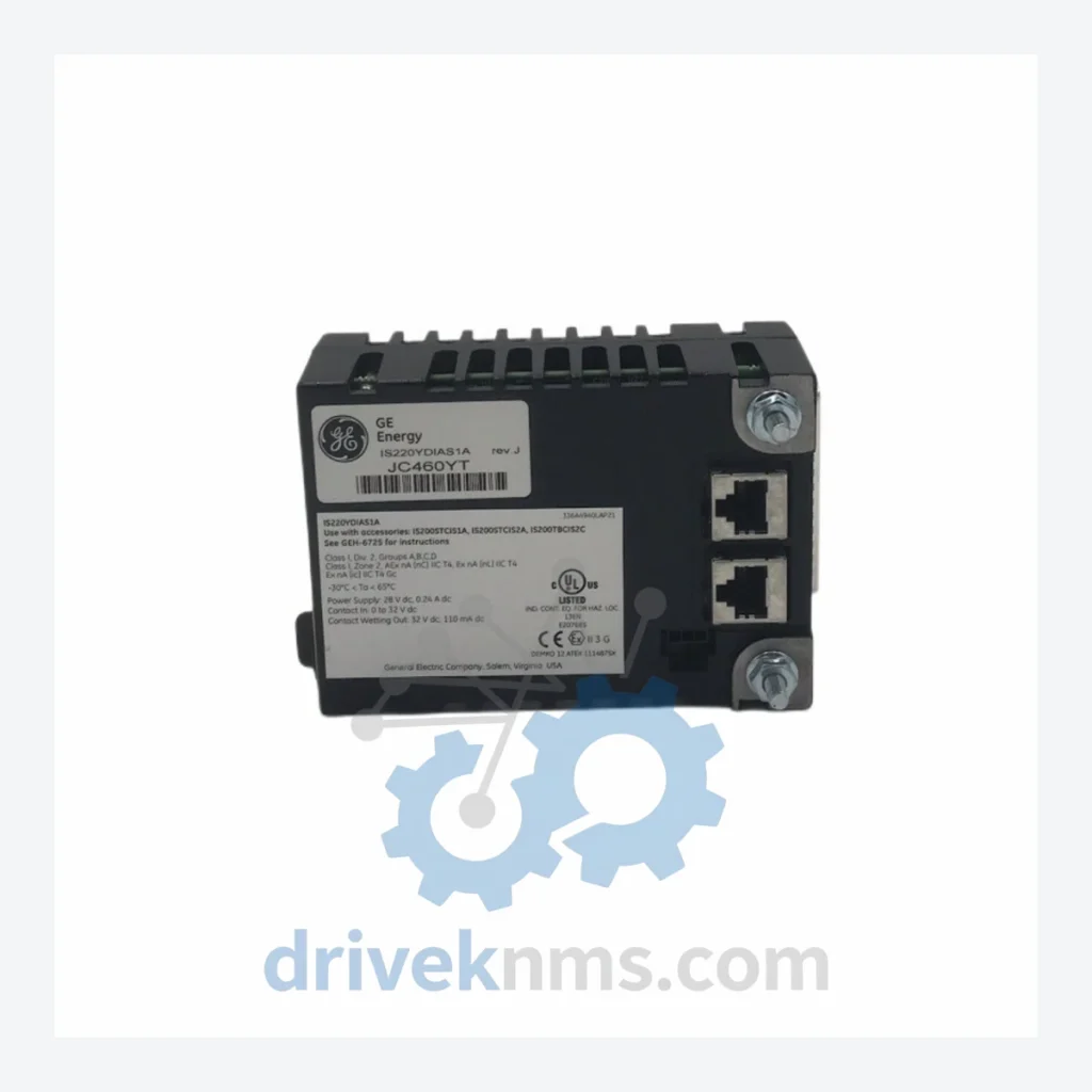 GE IS220YDIAS1A Mark VIe Diagnostic Analog Input I/O Pack – Mark VIe Series