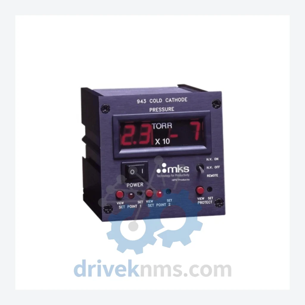 MLS 943-A-120V60-TR-PC Cold Cathode Pressure Gauge – Obsolete Vacuum Instrumentation Spare Part