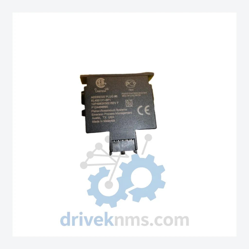 Emerson 12P4983X302 Address Plug Module – Obsolete DeltaV Spare Part